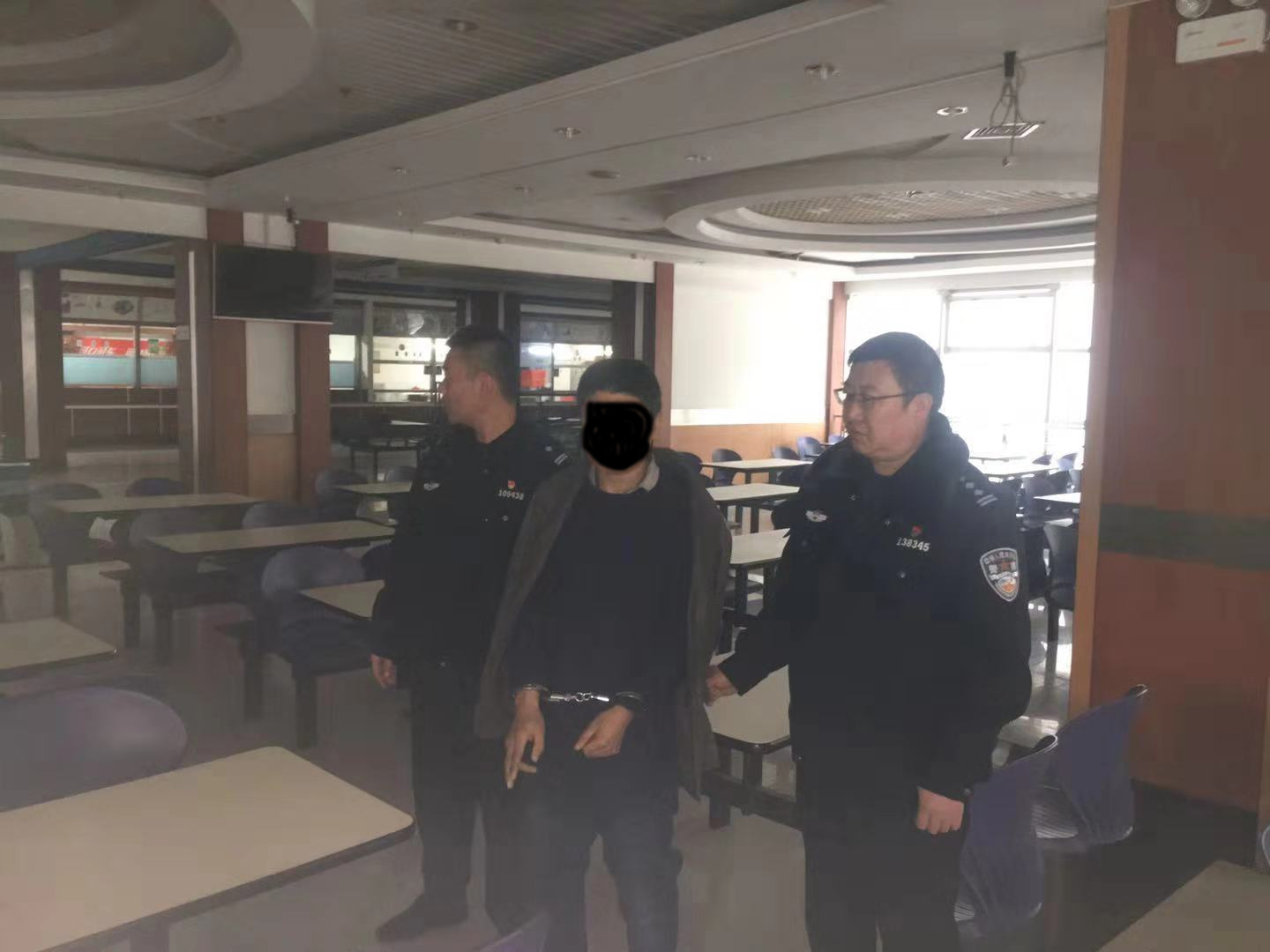 发生在食堂内的盗窃案